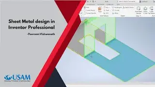 Sheet Metal design in Inventor Professional