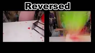 *fart* huh *metal pipe fall* Original Vs Reversed
