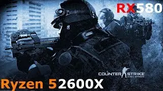 CS:GO | Ryzen 5 2600X + RX 580 8GB MK2 OC | Max Settings 1080p