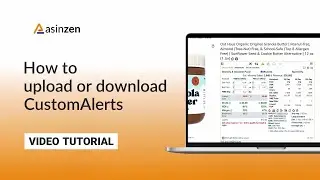 How to Upload and Download CustomAlerts from AZInsight App