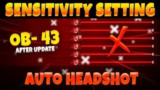 (OB-43) After Update Sensitivity Setting Free Fire || Free Fire New Sensitivity Setting