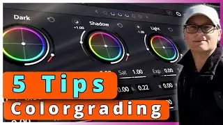 5 Pro Tips For Beginners | Color Page in DaVinci Resolve #tutorial #colorgrading #davinciresolve