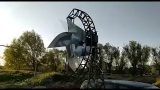Ветрогенератор ,новый проект, дальше будет интереснее..