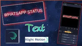 How To Create Trending Lyrics Alight Motion | Watch Tell Thi End | Subscribe|√