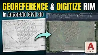 How to Georeference and Digitize Registry Index Map (RIM) in AutoCAD Civil 3D