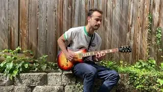 Gorillaz - On Melancholy Hill (Guitar Loop Cover)