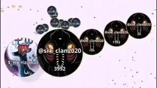 DESTROYING CLAN in AGAR.IO / Crazy Trick Splits / SRK CLAN