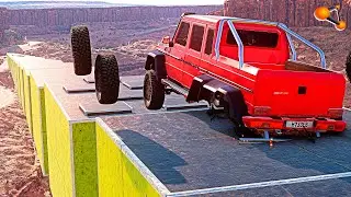Stairs VS Cars #35 - BeamNG drive
