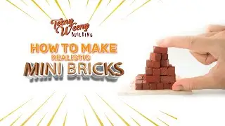 How To Make REALISTIC Mini Bricks