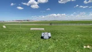 Windy Landing at GRR International Airport