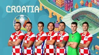Croatia Official Squad in Euro 2020