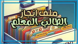 ملف انجاز الطالب المعلم 🥇