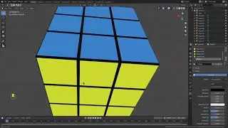Blender 2.8 3D rubiks cube Tutorial (Zauberwürfel) in 3 Minutes