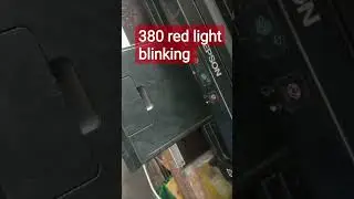 380 red light blinking#printersolution