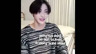 wooyoung just doesn't care for idol rules lmao 