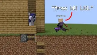 using Reverse Psychology against sweaty SMP players