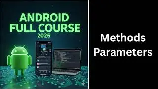 Method Parameters in Java Explained | Passing Arguments | Complete Android Course (38)