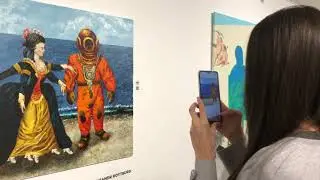 Анимационная выставка в Mironova Gallery