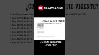 ¿COmo DESCARGAR el RETIE ?