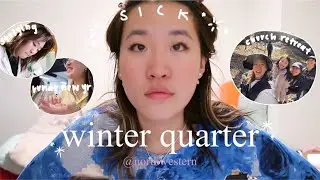 midterms szn vlog 📕 winter quarter at Northwestern University ❄️ #college #dayinthelife #studywithme