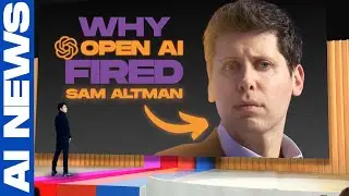 Breaking News: WHY Was Sam Altman Fired from Open AI And What Happened AFTERWARDS #samaltman