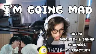 ASTRO MOONBIN & SANHA (아스트로 문빈 & 산하) - MADNESS MV REACTION