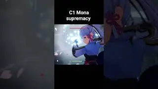 c1 mona supremacy 🍷🗿 genshinimpact shorts 