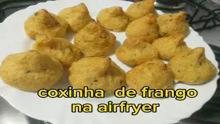 COXINHA DE FRANGO COM APENAS 2 INGREDIENTES MASSA PERFEITA
