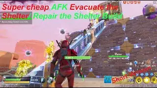 How to AFK Evacuate the Shelter and Repair the Shelter in Fortnite Save the World(short version)