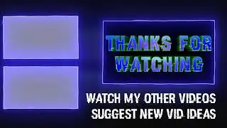 End Screen Outro - Wavy - Blue - Tech, Tips, and Creativity