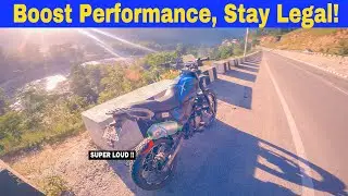 The BEST Road-Legal Exhaust for X Pulse !! Exhaust Review