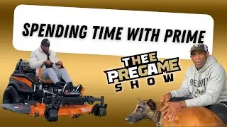 At Home With Coach Prime - Gunner and The New Mower