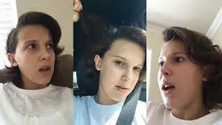 Millie Bobby Brown | Instagram Live Stream | 4 August 2017