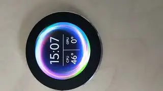 Touch LCD Screen Assembly，LCD Display，round LCD， light up the display，Round OLED Display Module