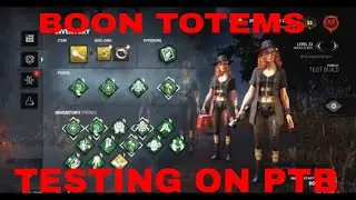 New Update - Boon Totem tested on PTB - 1st impressions - Dead by Daylight (Mikaela Reid's Perks)