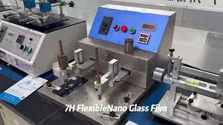 Mobile phone cutting machine 7H Flexible Nano Glass Film#screenprotectors #smartphone #phonefilm