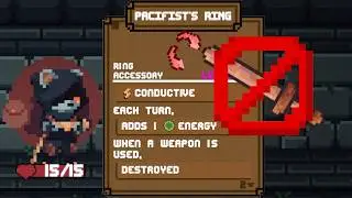 Unfair Mode as a Pacifist -- Backpack Hero