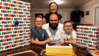 El cumpleaños de nuestro Papi 🎉🎂🎈