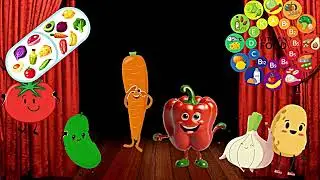 Vegetables Song | Nursery Rhymes And Kids Songs