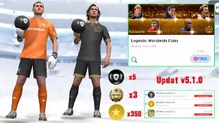 Mở nhẹ mấy cái box Legend Free, anh em được gì nào ? | 3 Free Worldwide Legends Biggest PES21 Mobile