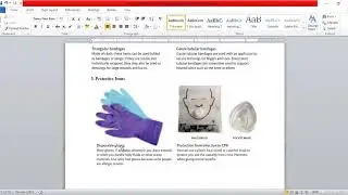 First Aider and First Aid Materials