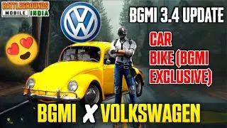 BGMI 3.4 Update - Car & Exclusive Bike Collaboration 🔥 | Androgamer Malayalam