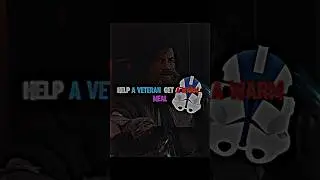 Help a veteran get a warm meal- obi wan and the clones 4k edit