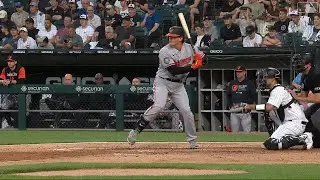 Adley Rutschman crushes a two-run home run to right field in the top of the 4th inning