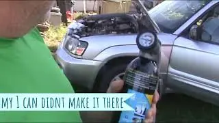 RECHARGING THE AIR CONDITIONING SYSTEM ON A 2005 SUBARU FORESTER