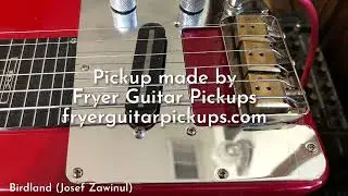 Demonstration audio of modified Rogue RLS-1 lap steel using Carnatic tuning