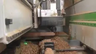 Querholm mit angefrästen Zapfen