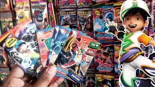 KEREN!!! BELI KARTU BOBOIBOY BARU, DAN MENGADU KEKUATANNYA 😱