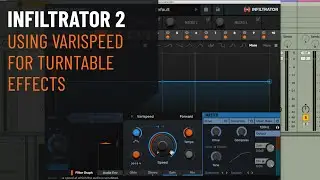 Using Varispeed Module in Infiltrator 2 to create DJ turntable effects