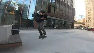 Yes you can!  Rollerblading rollerblading